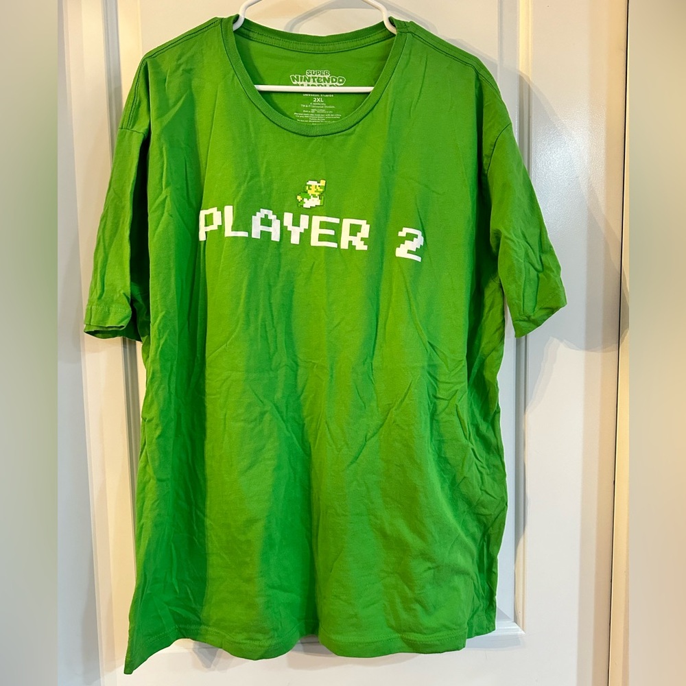 Nintendo Green Shirt